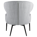 Современное мягкое кресло на металлических ножках Rakush Grey варинант исполнения - 3 | Loft Concept в Сочи