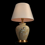 Настольная лампа бежевая с изображением птиц Slip Away варинант исполнения - 10 | Loft Concept в Сочи