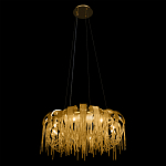 Люстра круглая подвесная с металлическими дугами и длинными цепочками 80 см Atlantis Chain варинант исполнения - 13 | Loft Concept в Сочи