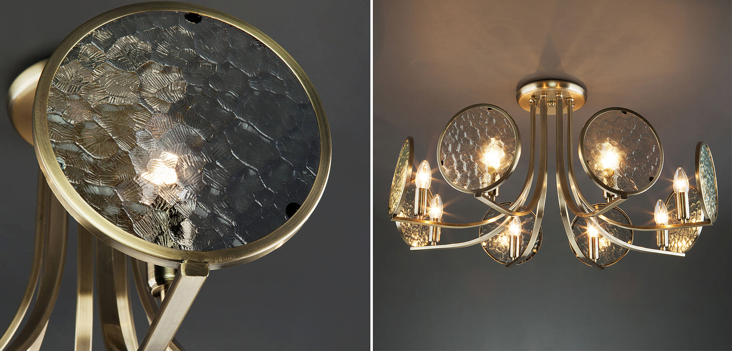 Потолочная люстра Moibeal Chandelier antique bronze Потолочная люстра Moibeal Chandelier antique bronze - Loft-Concept в Сочи