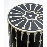 Дизайнерские приставной столик с инкрустацией Mandika Bone Inlay Stool варинант исполнения - 1 | Loft Concept в Сочи