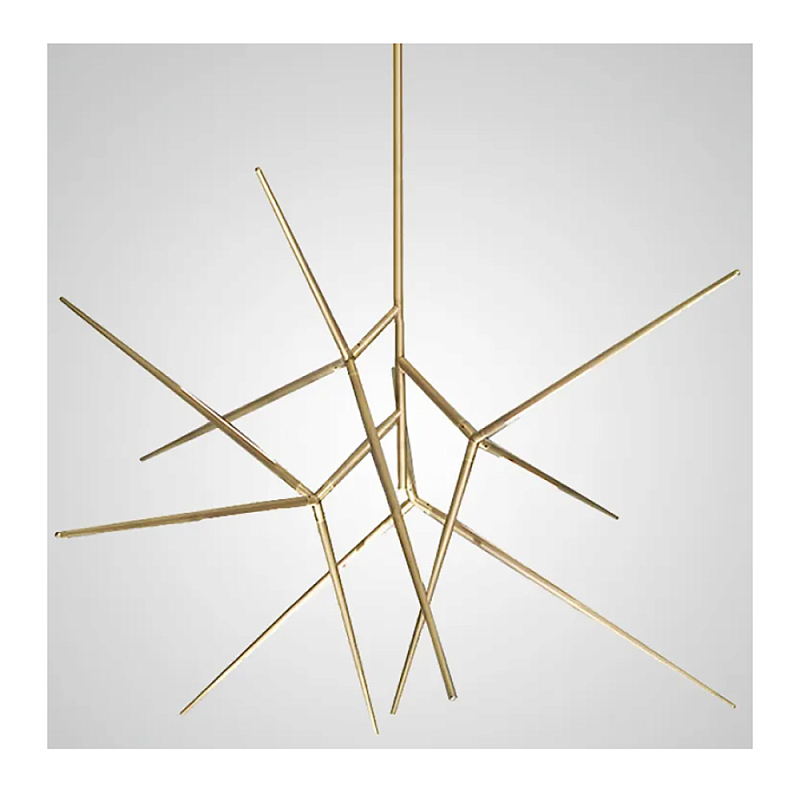 Люстра FLASK Gold Золотой в Сочи | Loft Concept 