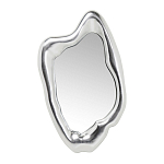 Зеркало в серебряной раме Liquid Iron варинант исполнения - 1 | Loft Concept в Сочи