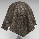 Мебельная ткань Шенилл коричневый цвет 138 см T4-41 варинант исполнения - 4 | Loft Concept в Сочи