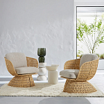 Приставной столик белого цвета Bead варинант исполнения - 4 | Loft Concept в Сочи