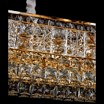 Люстра овальной формы хрустальная в неоклассическом стиле Majesty варинант исполнения - 3 | Loft Concept в Сочи