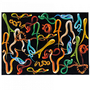 Ковер Seletti Rectangular Rug Snakes