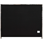 Кровать двуспальная серая с высоким мягким изголовьем Heart of the Bedroom варинант исполнения - 4 | Loft Concept в Сочи