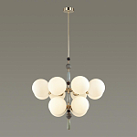 Люстра со вставками из керамики SkyEast 12 ламп варинант исполнения - 4 | Loft Concept в Сочи