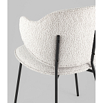 Стул Bellamy букле светло-серый варинант исполнения - 3 | Loft Concept в Сочи