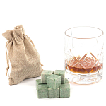 Камни для охлаждения виски из натурального камня жадеит Natural Stone Cube варинант исполнения - 5 | Loft Concept в Сочи