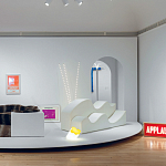 Настольная дизайнерская лампа Poltronova Passiflora Yellow Table Lamp варинант исполнения - 10 | Loft Concept в Сочи