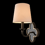 Бра с белым текстильным абажуром и фигурным основанием с зеркальной вставкой Vitorino варинант исполнения - 15 | Loft Concept в Сочи