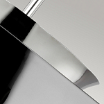 Подвесной светильник с широким многоярусным металлическим плафоном цвета никель в современном стиле Feiss варинант исполнения - 3 | Loft Concept в Сочи