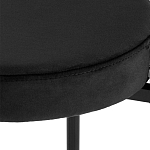 Табурет с мягким круглым сиденьем RIO Black варинант исполнения - 3 | Loft Concept в Сочи