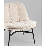 Кресло лаунж Tail молочный варинант исполнения - 2 | Loft Concept в Сочи