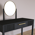 Туалетный Стол с зеркалом Primo Черный дуб варинант исполнения - 3 | Loft Concept в Сочи