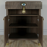 Комод Elsa Dreams Walnut Двухстворчатый  варинант исполнения - 5 | Loft Concept в Сочи