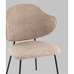 Стул Bellamy букле кофейный варинант исполнения - 2 | Loft Concept в Сочи