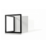 Полка навесная белая открытая Strict Lines  варинант исполнения - 4 | Loft Concept в Сочи