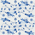 Плитка с узором Пистолеты варинант исполнения - 2 | Loft Concept в Сочи