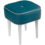 Квадратный мягкий пуф на белых ножках Winton Pouf Square варинант исполнения - 13 | Loft Concept в Сочи