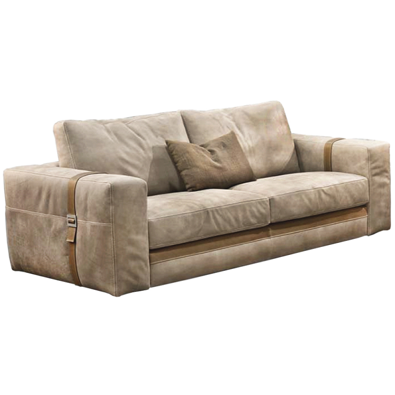 Диван ARGO  натуральная кожа Бежевый в Сочи | Loft Concept 