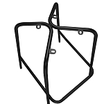 Барный стул со спинкой и подлокотниками на 4-х металлических ножках Douglas Rhombus Серый Велюр варинант исполнения - 6 | Loft Concept в Сочи