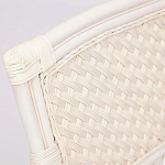 Комплект уличной мебели из ротанга Eloise белый варинант исполнения - 2 | Loft Concept в Сочи