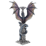 Подсвечник в виде Дракона Grey Blue Dragon Candlestick варинант исполнения - 4 | Loft Concept в Сочи