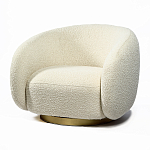 Кресло Bear Белое букле варинант исполнения - 1 | Loft Concept в Сочи