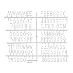 Доска для заметок Upcoming Events варинант исполнения - 3 | Loft Concept в Сочи