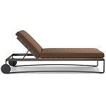 Шезлонг на металлическом каркасе с регулируемой спинкой GUELL Sunbed варинант исполнения - 1 | Loft Concept в Сочи