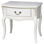 Прикроватная тумба в стиле прованс с ящиком Mireio Montmartre Provence Bedside Table варинант исполнения - 1 | Loft Concept в Сочи