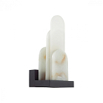 Бра с белыми вертикальными элементами Alabaster Totem варинант исполнения - 1 | Loft Concept в Сочи