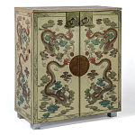 Комод в стиле шинузари с росписью Chinese Eastern Dragon варинант исполнения - 4 | Loft Concept в Сочи