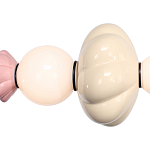 Подвесной светильник фигруный с керамическими элементами 18W LED Fragrant Light варинант исполнения - 4 | Loft Concept в Сочи