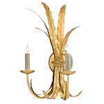 Бра с каркасом в виде пучка золотых перьев Bunch of Feathers варинант исполнения - 2 | Loft Concept в Сочи