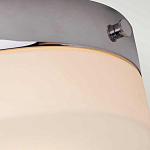 Потолочный светильник для ванных комнат с цилиндрическим плафоном из опалового стекла Elstead Lighting варинант исполнения - 2 | Loft Concept в Сочи