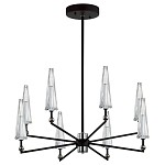 Люстра с прозрачными плафонами из стекла Umbrella варинант исполнения - 1 | Loft Concept в Сочи