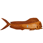 Статуэтка деревянная в виде рыбы Fish of the World варинант исполнения - 3 | Loft Concept в Сочи