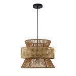 Подвесной светильник с абажуром из натуральных материалов Light Inside the Cell варинант исполнения - 3 | Loft Concept в Сочи