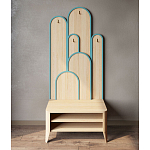 Вешалка «Байома» варинант исполнения - 1 | Loft Concept в Сочи