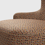 Мебельная ткань Шенилл терракотовый цвет 142 см T4-58 варинант исполнения - 9 | Loft Concept в Сочи