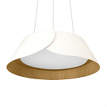 Подвесной светильник круглый с контрастной внутренней отделкой Assol Сup варинант исполнения - 9 | Loft Concept в Сочи