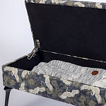 Банкетка с принтом из журавлей Crane варинант исполнения - 5 | Loft Concept в Сочи