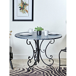 Столик кованный в прованском стиле Vaucluse варинант исполнения - 4 | Loft Concept в Сочи