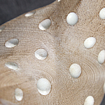 Статуэтка курица с текстурной поверхностью бежевого цвета Rustic Chicken варинант исполнения - 2 | Loft Concept в Сочи