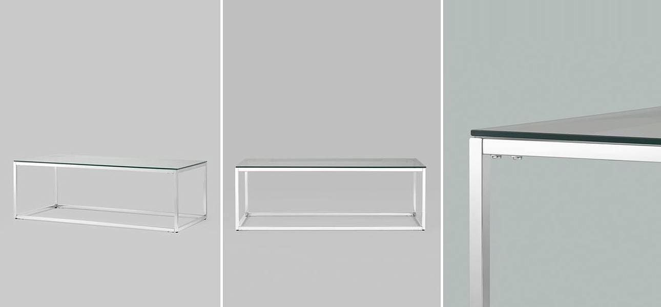 Столик кофейный Cassiani Collection Silver Столик кофейный Cassiani Collection Silver - Loft-Concept в Сочи