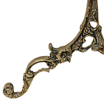 Стол бронзовый круглый с мраморной столешницей Coffee De Bronze варинант исполнения - 2 | Loft Concept в Сочи